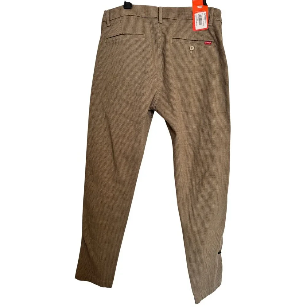 Levi’s XXChino Standard Taper Brown Size 33/32 $70 NWT Dress Work Pants